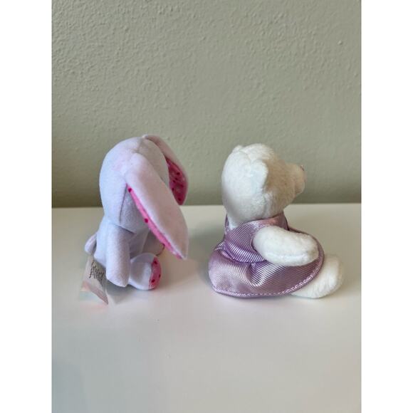 Build-A-Bear Bunny and Diva Bear Mini Small Plush Plush 3" - Picture 3 of 8